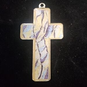 Religious Cross Pendant 2"